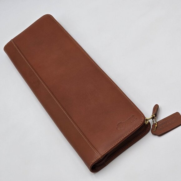 Coach Leather Travel Tie Case - Picture 16 of 16